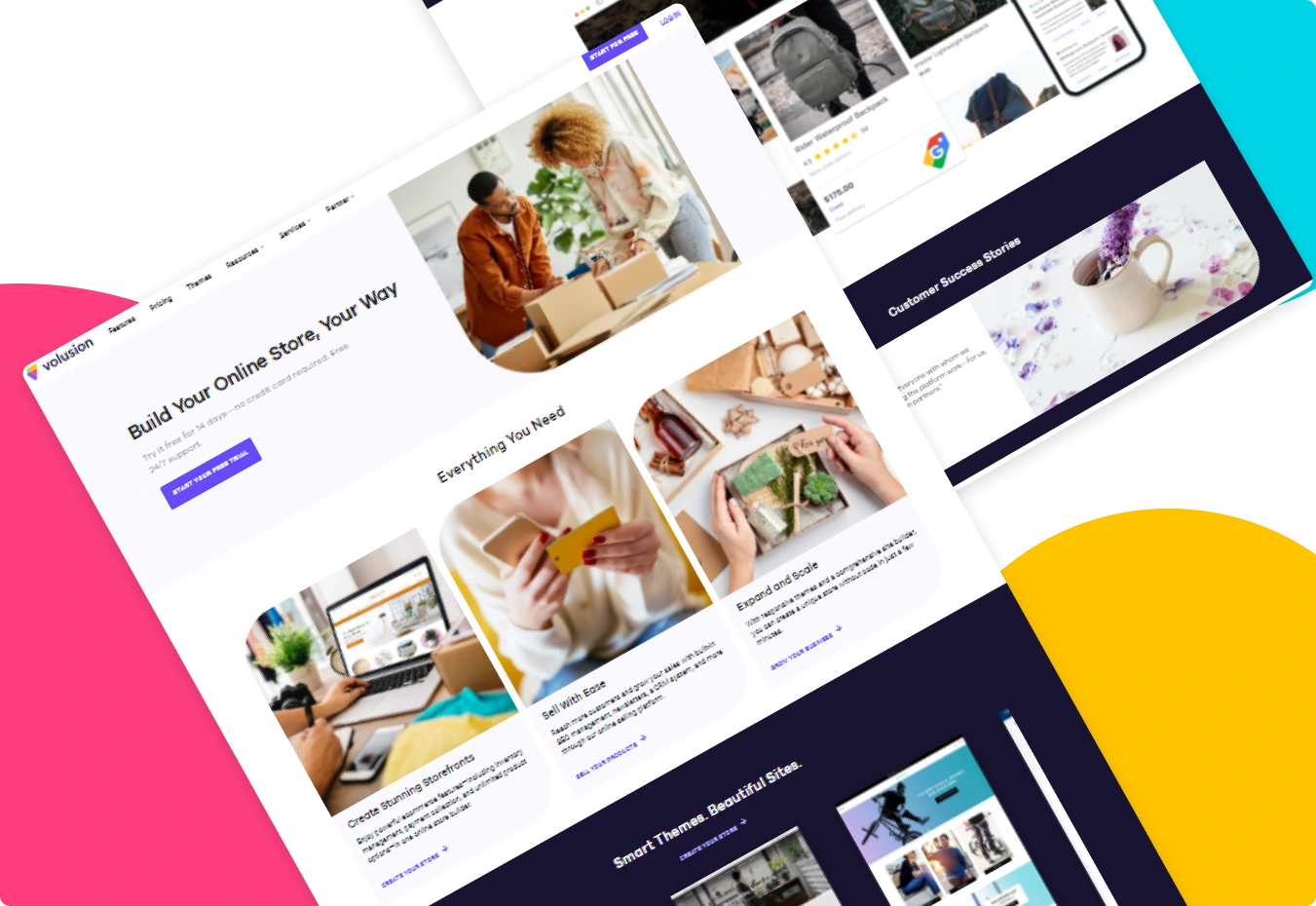 Презентация проекта Volusion